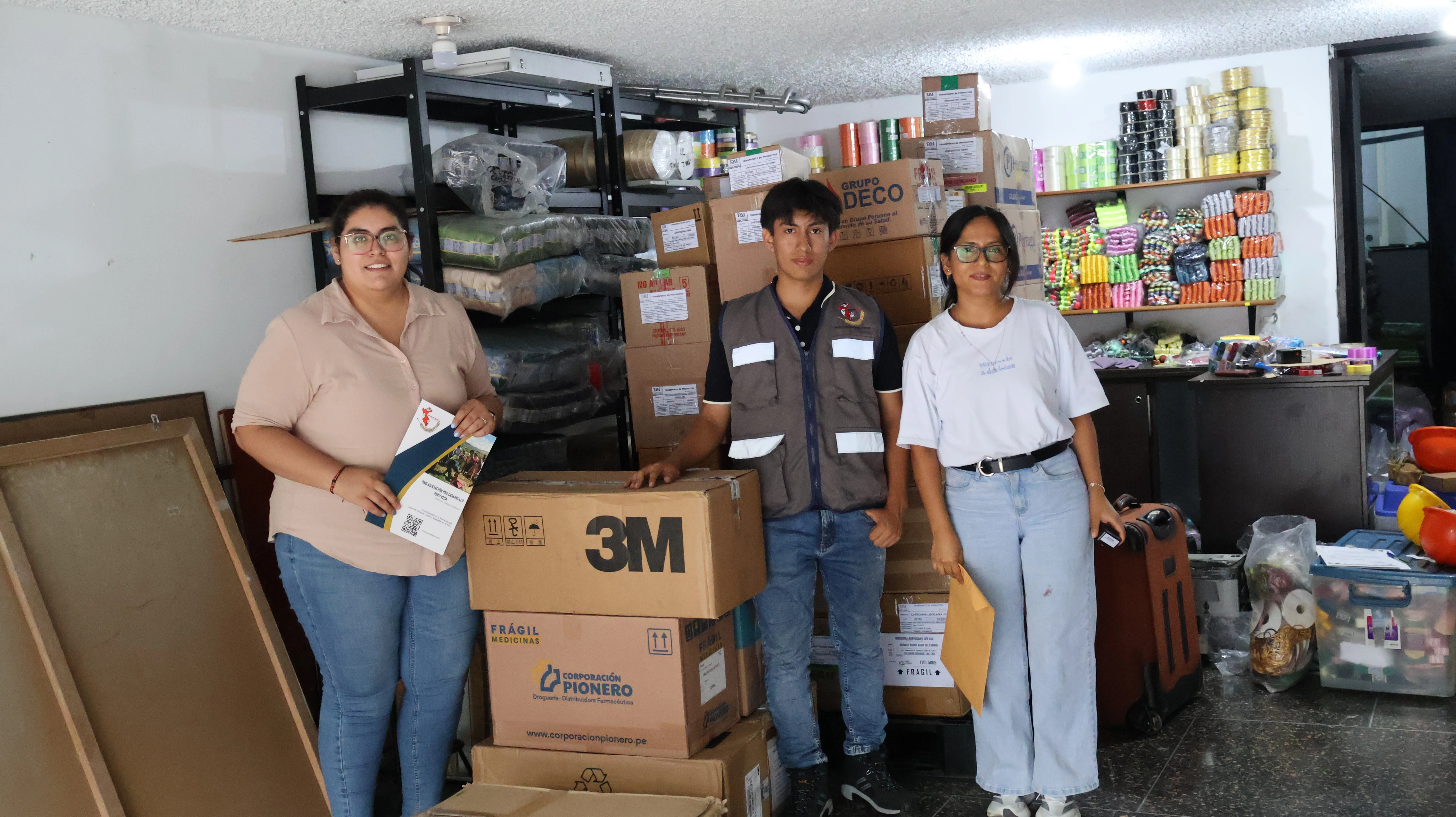 APRODE PERÚ RECEPCIONA EN CALIDAD DE DONACIÓN MASCARILLAS DE LA EMPRESA PRIVADA MALIKKA SALUD S.A.C.
