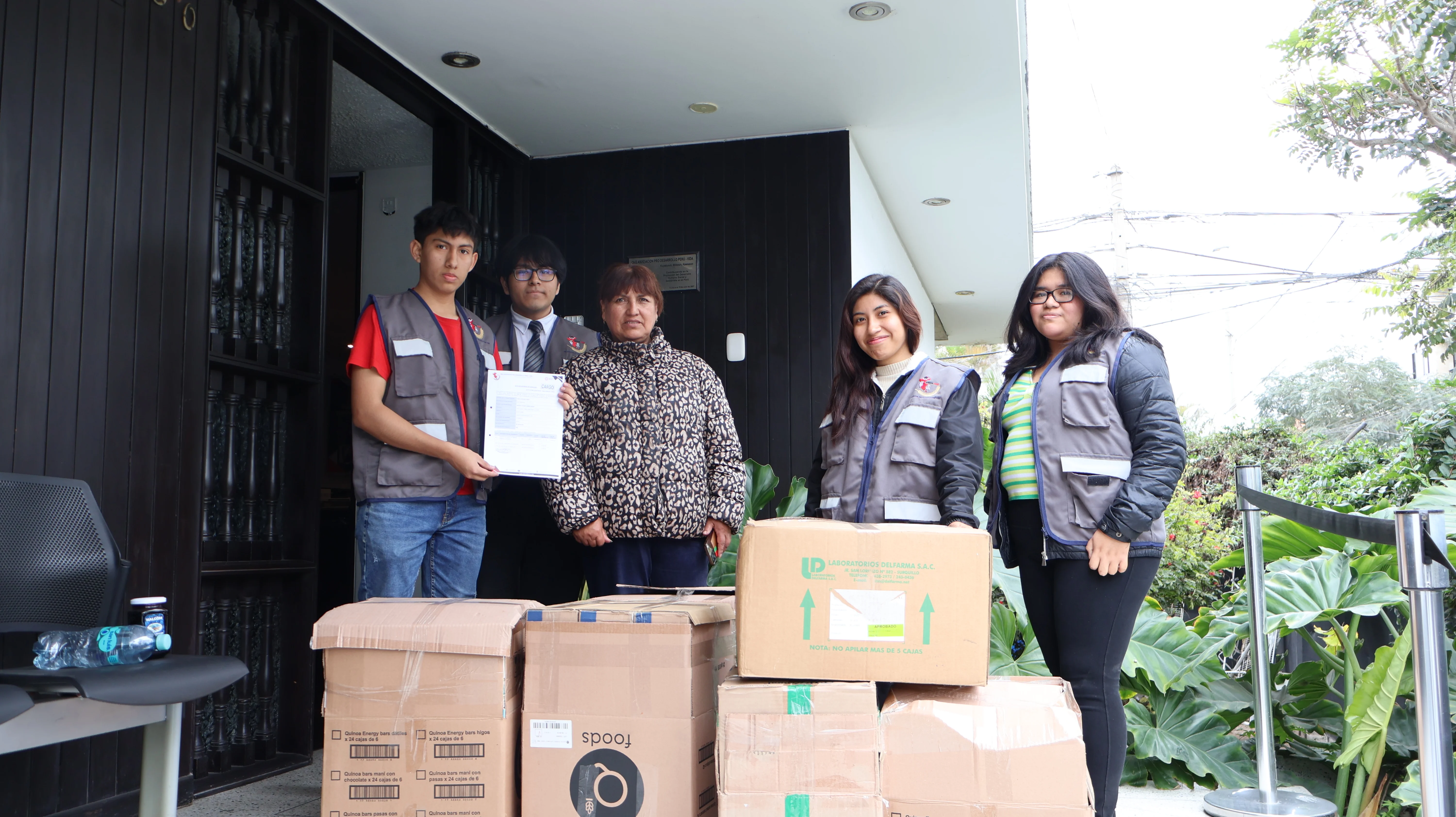 APRODE PERÚ Realiza una importante donación a la municipalidad distrital de chongos bajo, provincia de chupaca, departamento de junín